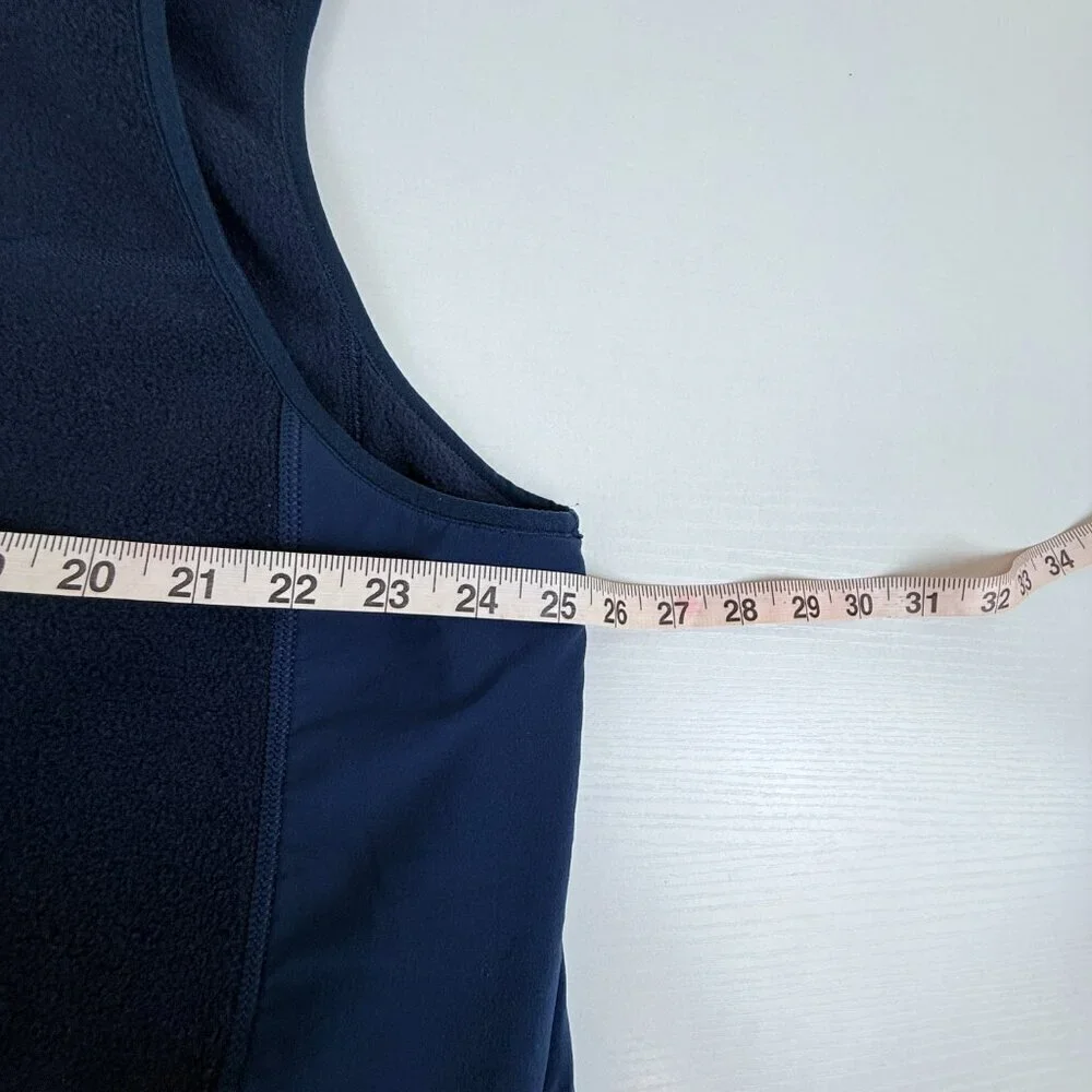 Men's Vineyard Vines Fleece Vest | L | Full-Zip | Zipper Pockets
